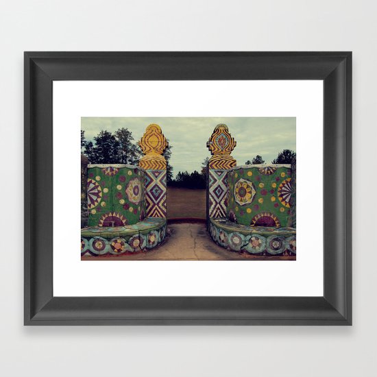 Ruins Framed Art Print