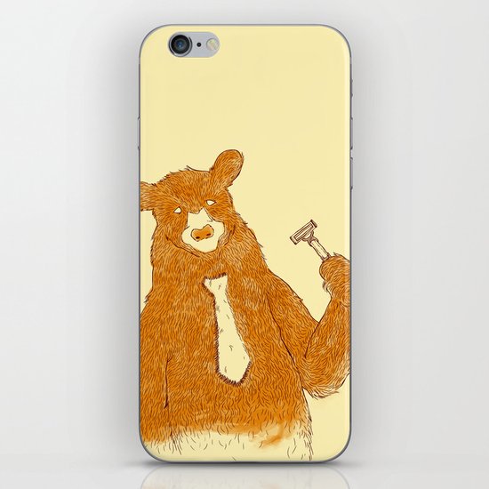 Office Bear iPhone & iPod Skin