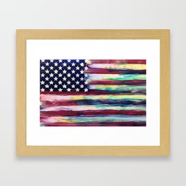 Unity Flag Framed Art Print