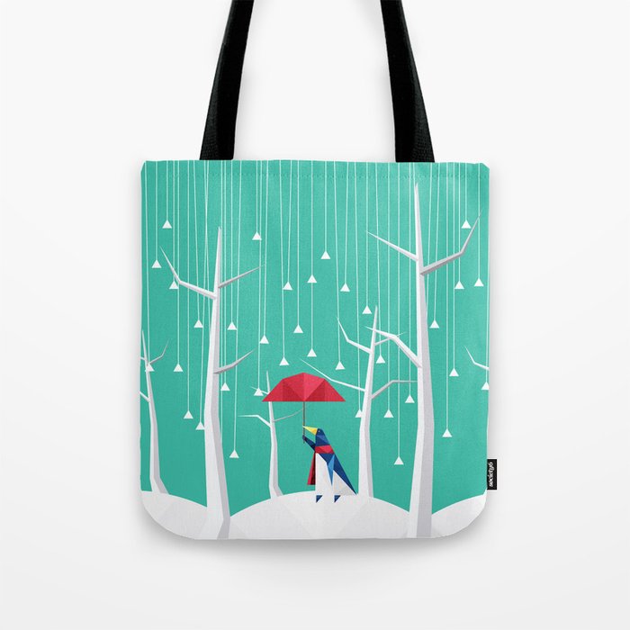 How Penguin Keep Their Body Temperature Tote Bag