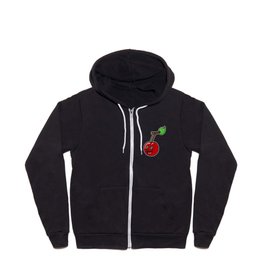 Cute Cherry Zip Hoodie