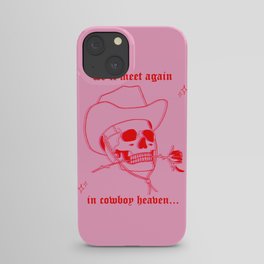 COWBOY HEAVEN iPhone Case