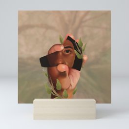 looking glass Mini Art Print