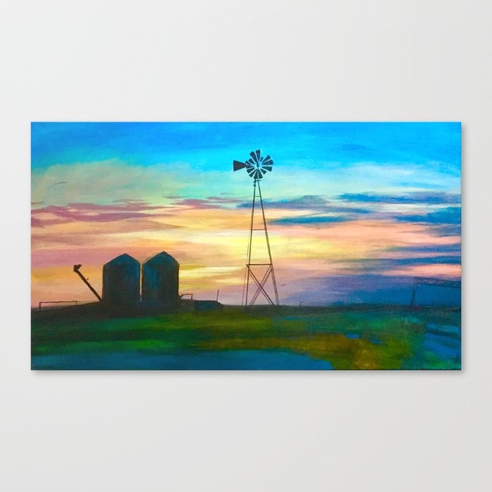 Amarillo by Morning Canvas Print