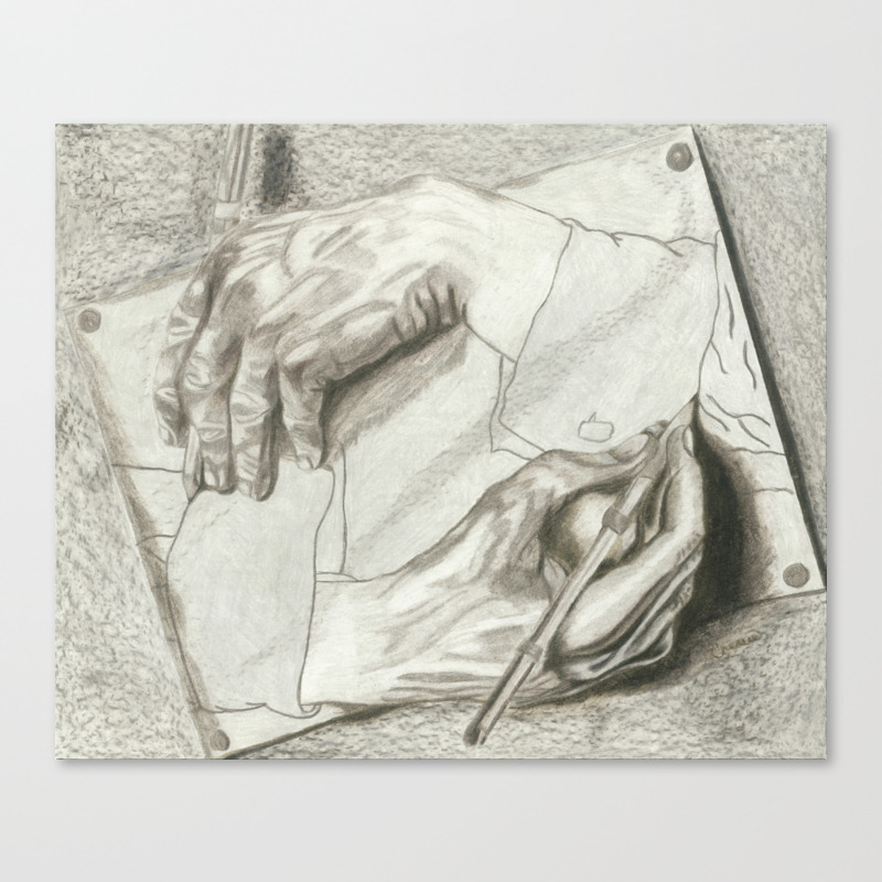 drawing hands mc escher