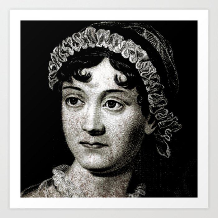 Jane Austen Art Print