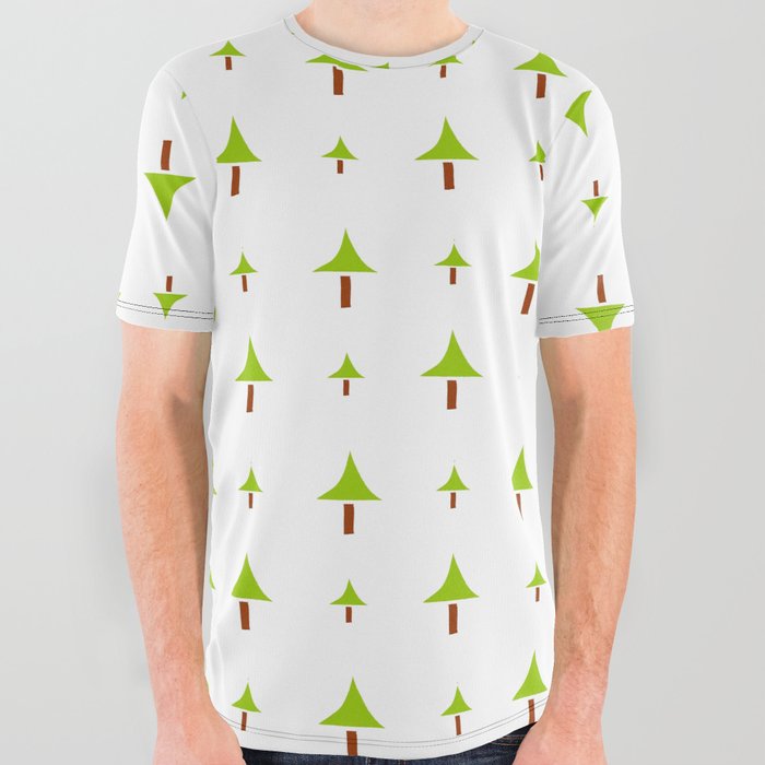 Christmas tree 5 All Over Graphic Tee