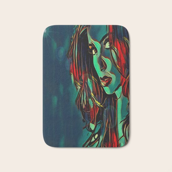 Rainy Bath Mat