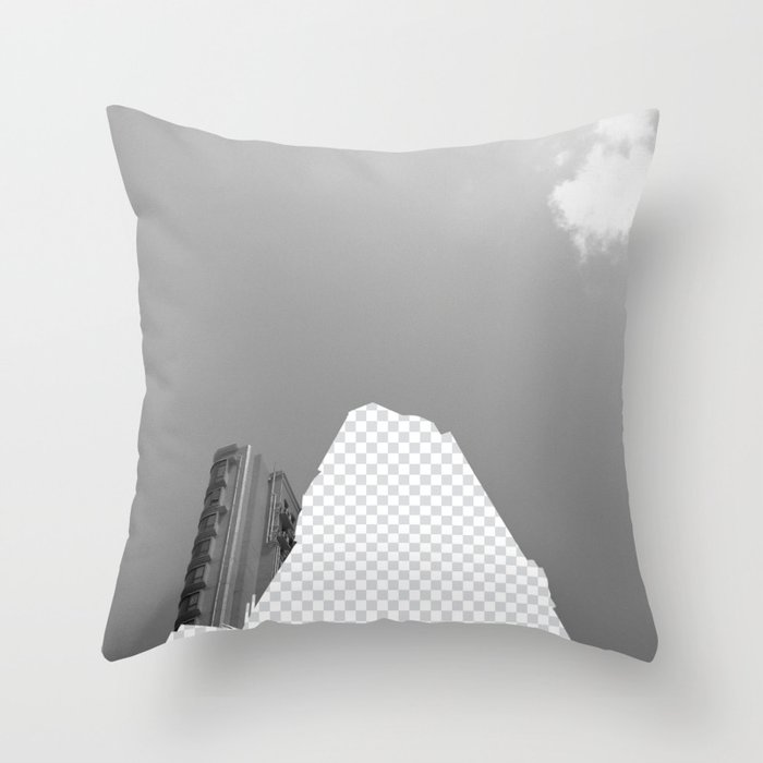 Vacant Architecture Throw Pillow