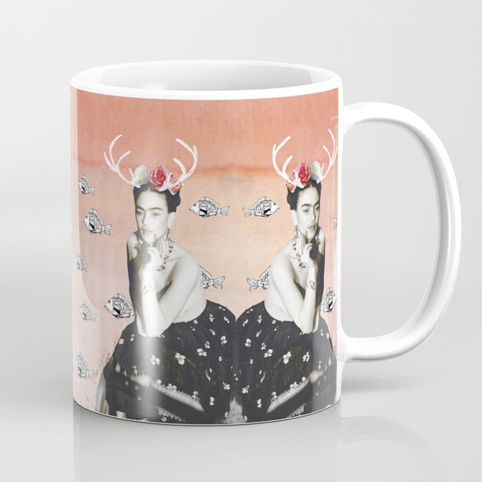 The Deer and the Fish Coffee Mug