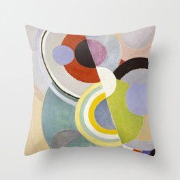 Robert Delaunay Orphism Throw Pillow