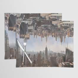 Opposing Manhattan Skyline Views | Surreal New York City Placemat