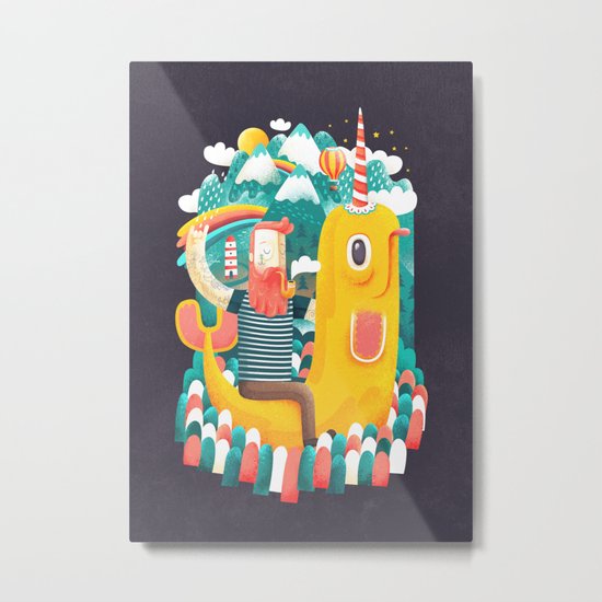 Unicorn Metal Print