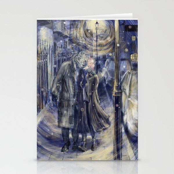 REMUS and TONKS OUTSIDE THE ORDER'S HEADQUARTERS Stationery Cards