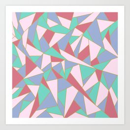 jittery kaleidoscope Art Print