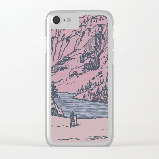 Adventure Is Calling Clear iPhone Case