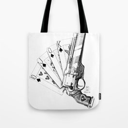 The Ace of Spades Tote Bag