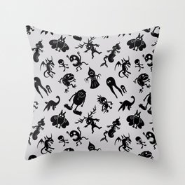 cryptid  Throw Pillow