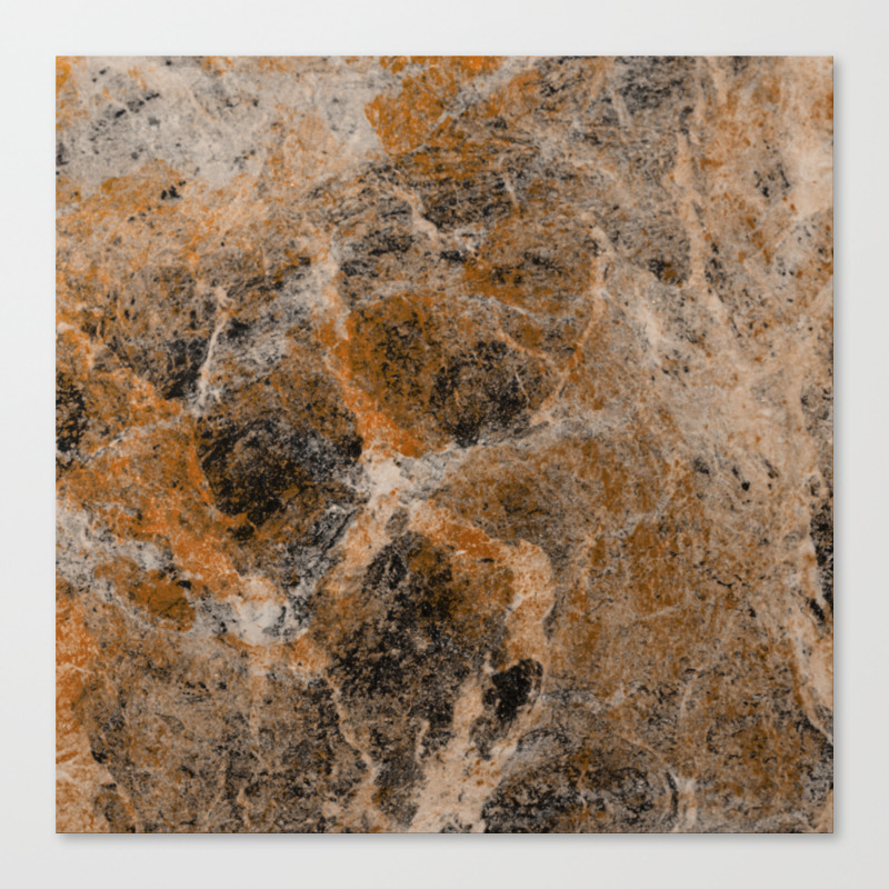 Rusting Marble Abstract Marble Effect Painting In Gold Bronze