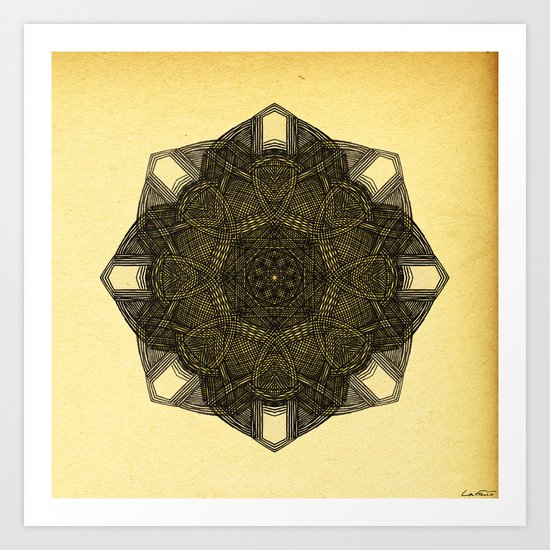 - crystal sand - Art Print