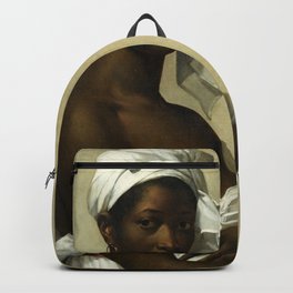 African American Masterpiece 'Marie-Guillemine Benoist’s Portrait of a Black Woman'  Backpack