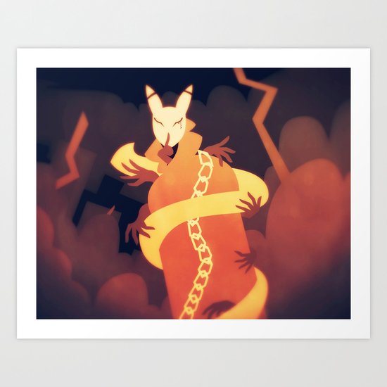 The Hand Collectors Art Print