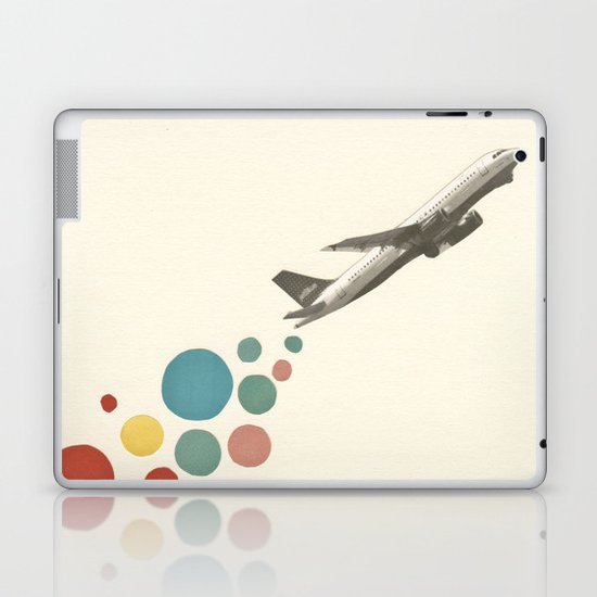 Leaving on a Jet Plane Laptop & iPad Skin