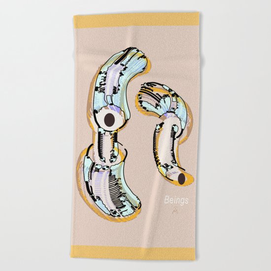 Beings in the Nano-World / 24-08-16 Beach Towel