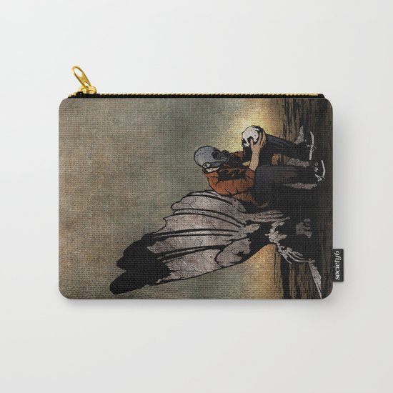 The Angel And The Skull Carry-All Pouch