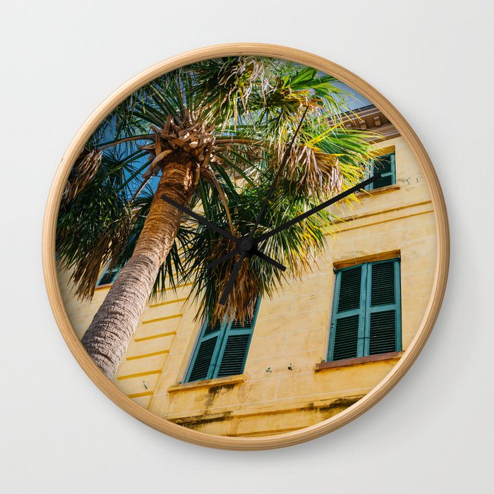 Charleston Palm Tree IV Wall Clock