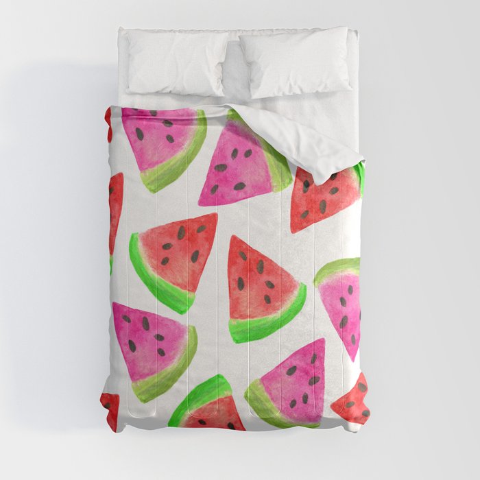 Watermelon Frenzy Comforter