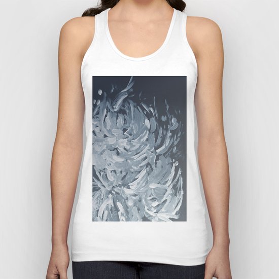 Abstract flowers 25 Unisex Tank Top
