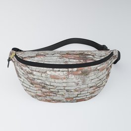 Endless seamless pattern of old brick wall  Fanny Pack