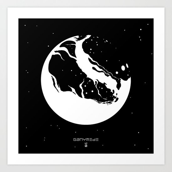 GANYMEDE Art Print