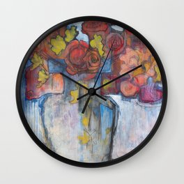 The Blue Vase Wall Clock