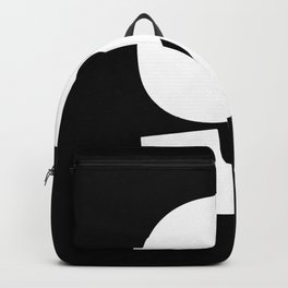 9 (White & Black Number) Backpack