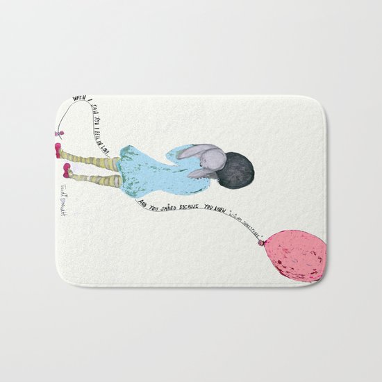 When I Saw You I Fell In Love 2 Bath Mat