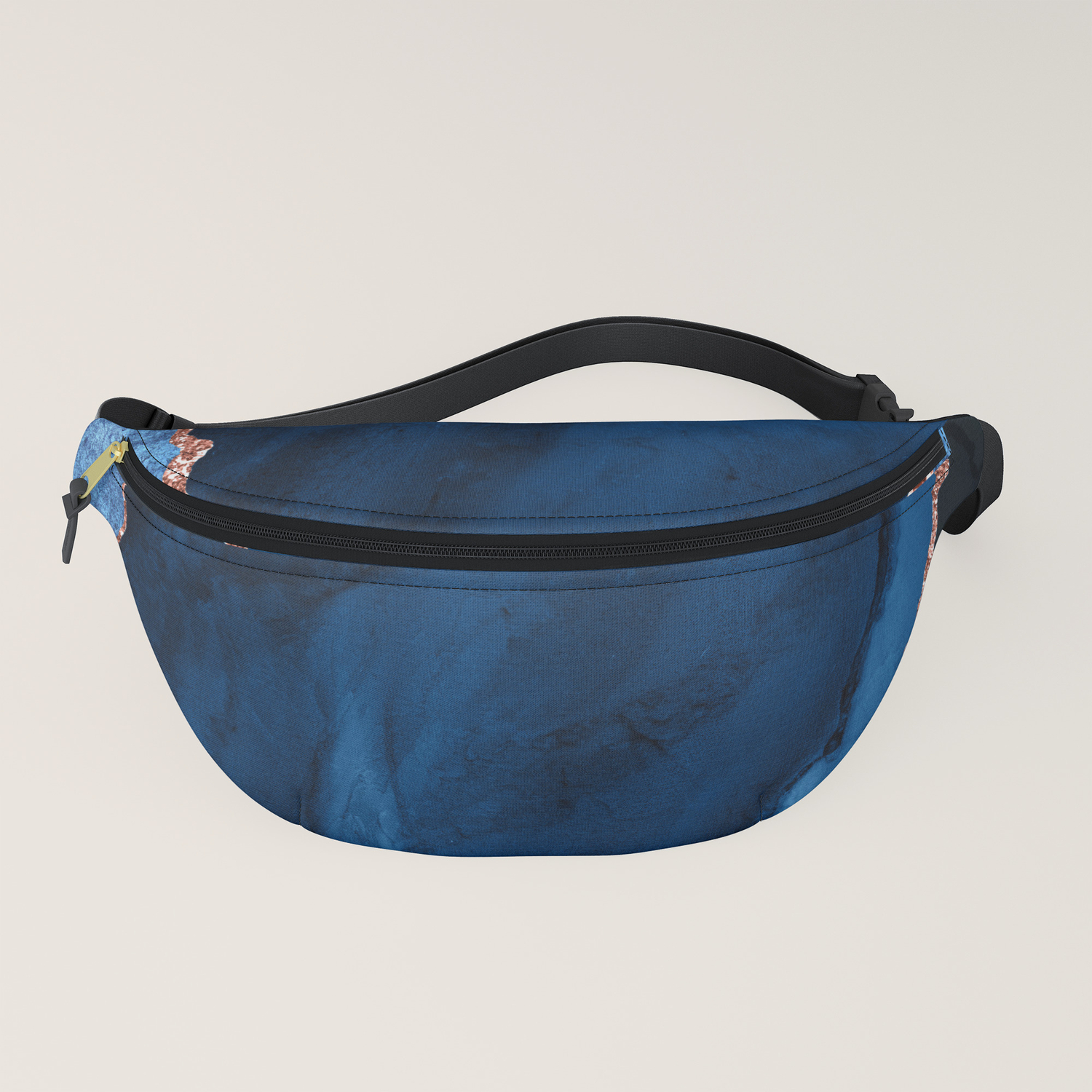 aqua fanny pack