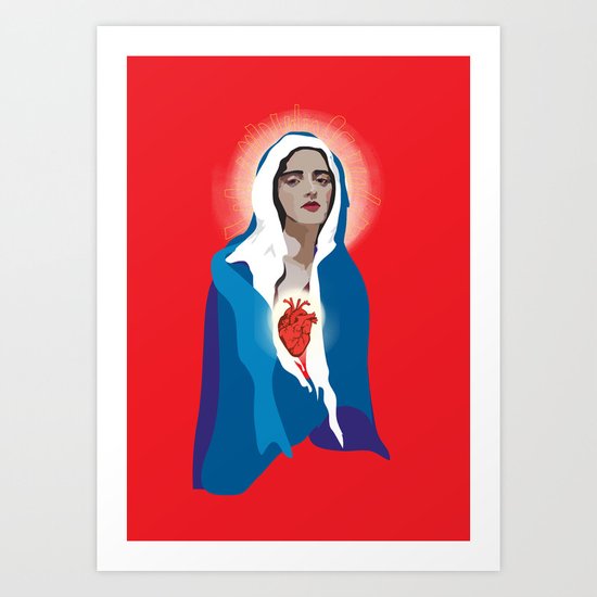 Virgin of Guadalupe Art Print