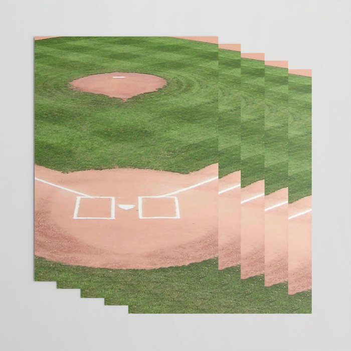 baseball wrapping paper