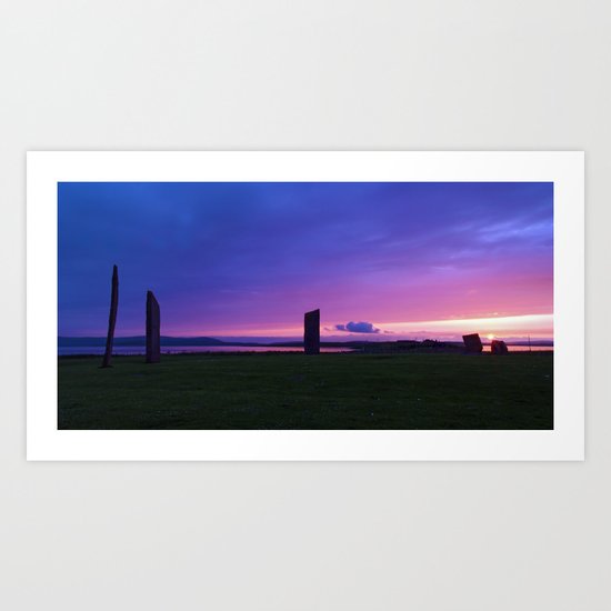 Stenness Art Print