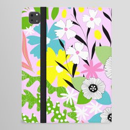 Maximalist Spring Floral iPad Folio Case
