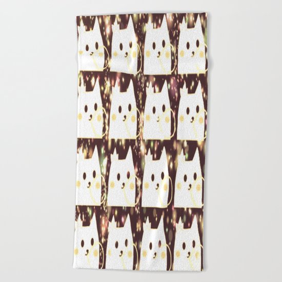cat-87 Beach Towel