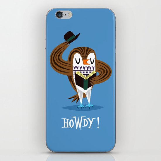 The Howdy Owl iPhone Skin