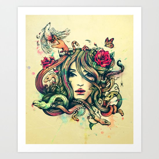 Beauty Before Death Art Print