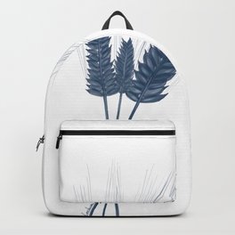 Blue Barley Backpack | Brewing, Plants, Beerart, Hordeum, Nature, Graphicdesign, Brewery, Wheat, Blueart, Beer 