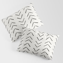 Mudcloth On Teal by thewellingtonboot Geometric Tribal Cotton Sateen Pillow Sham Bedding by Spoonflower Mud Cloth Pillow Sham