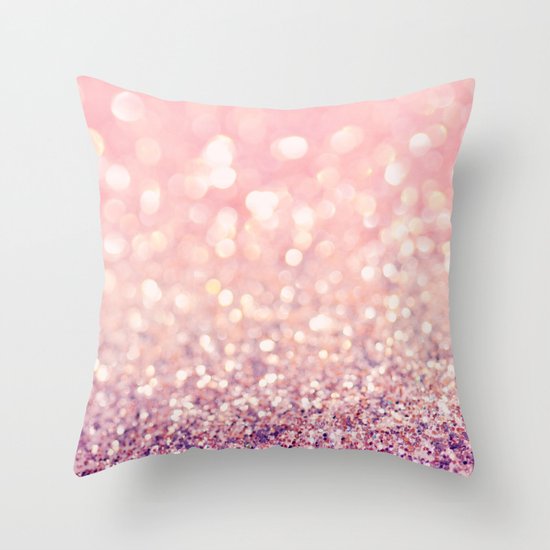 Blush Throw Pillow