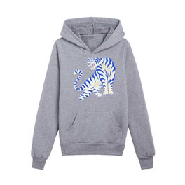 The Roar: White Tiger Edition Kids Pullover Hoodies