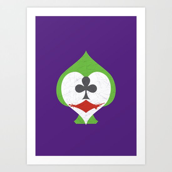 The Joker's Wild Art Print
